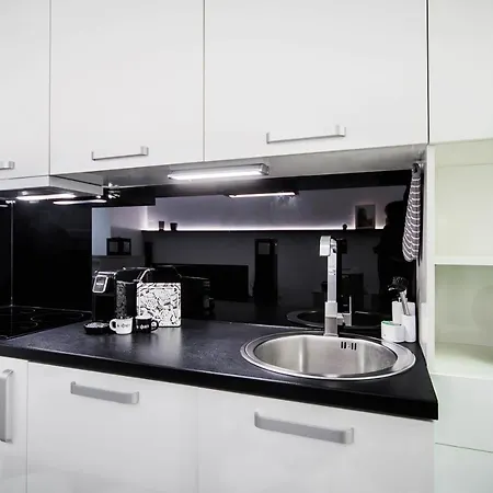 Apartment Black And White Ljubljana